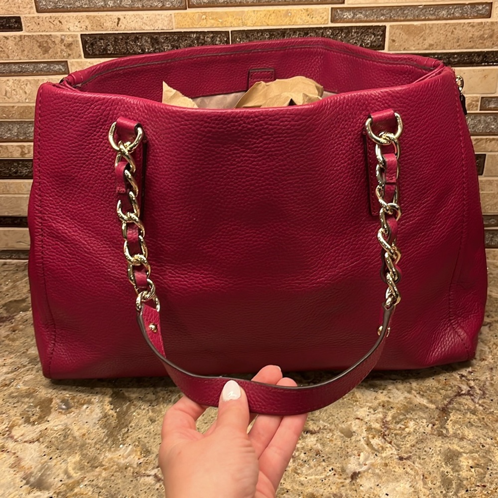 Magenta/Pink Kate Spade Handbag - Picture 5 of 11